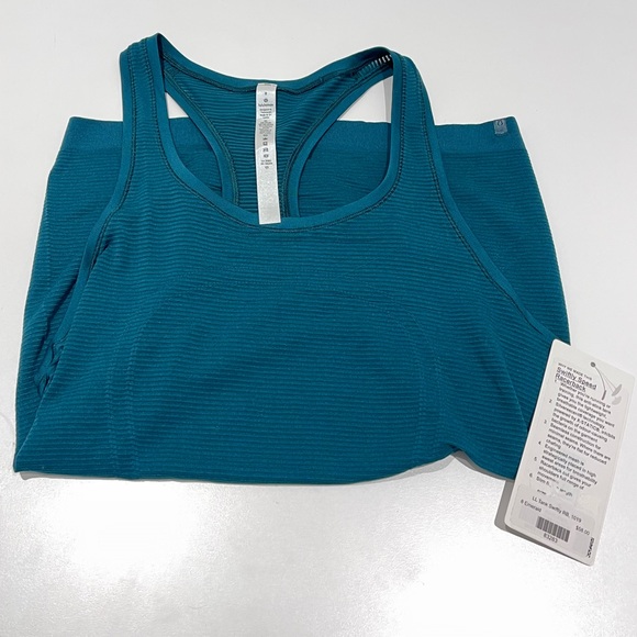 lululemon athletica Tops - NWT Lululemon Swiftly Speed Racerback Emerald Green